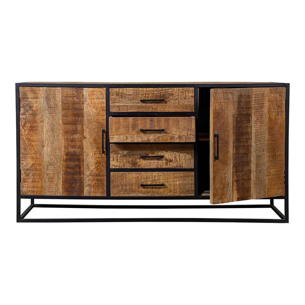 Mangohouten Dressoir Lowen 165 cm - Image 5