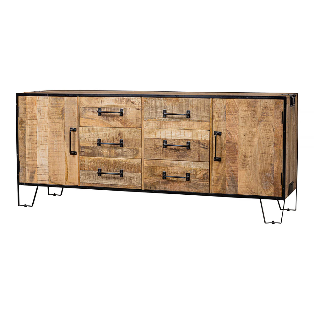 Mangohouten Dressoir Neal 190 cm - Image 3