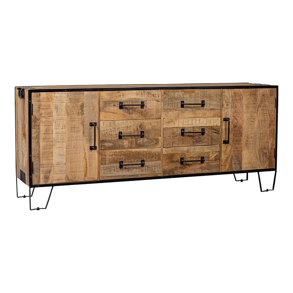 Mangohouten Dressoir Neal 190 cm - Image 4