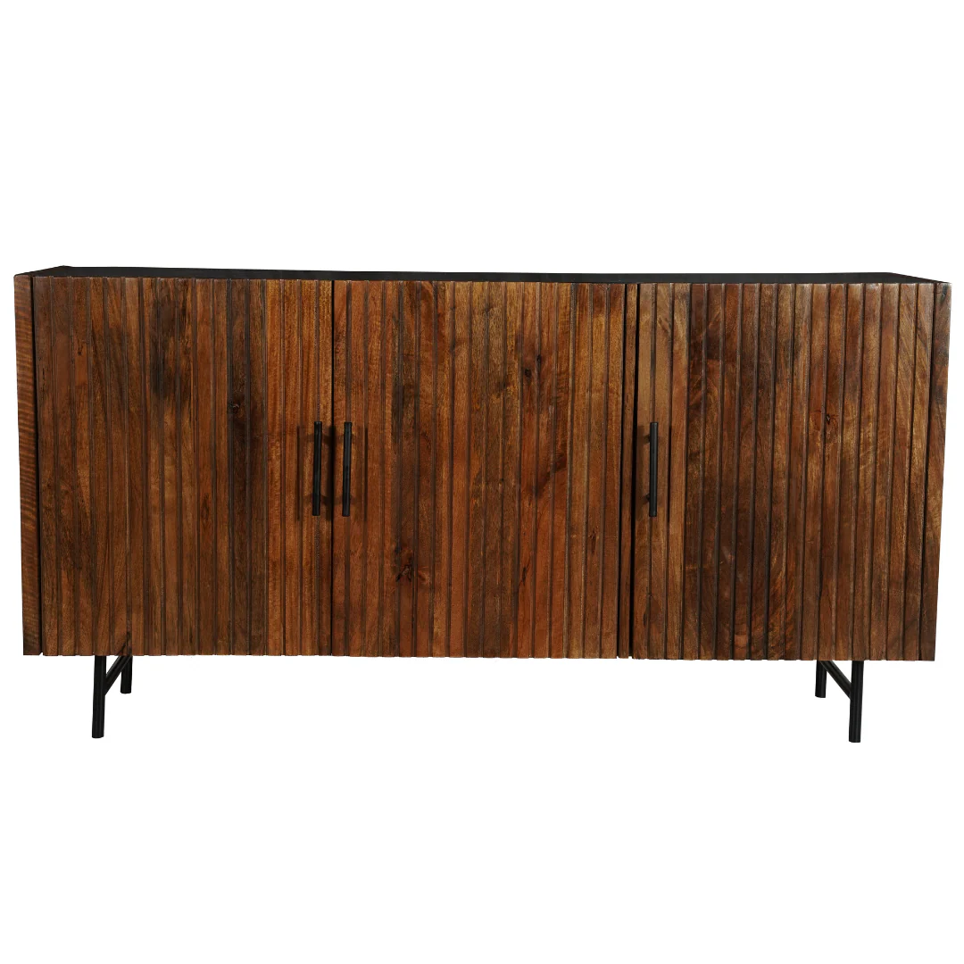 Mangohouten Dressoir Rosa 145 cm - Image 2