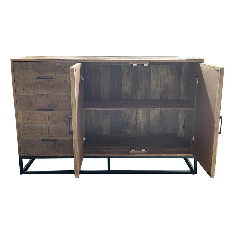 Mangohouten Dressoir Sabia 140 cm - Image 3