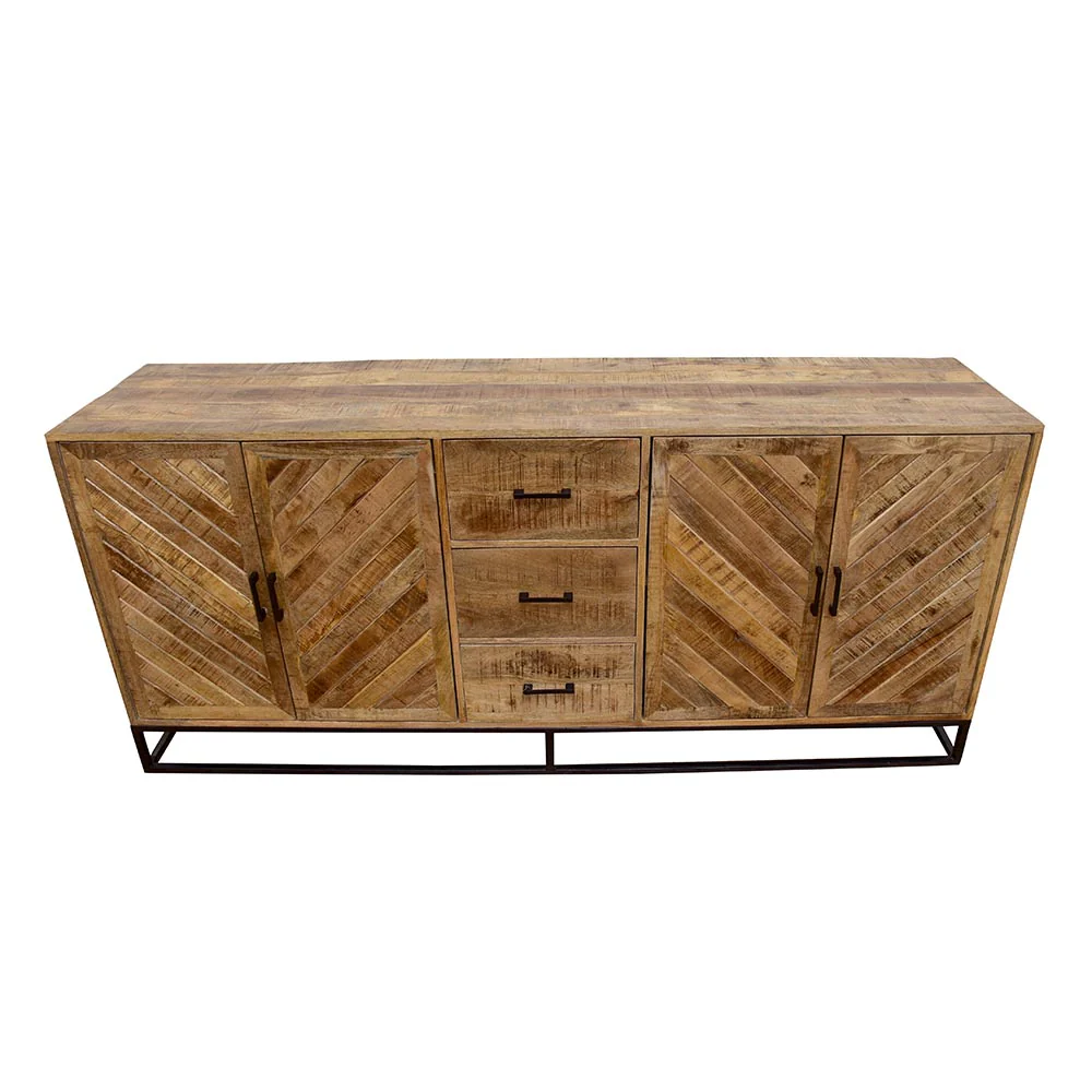 Mangohouten Dressoir Sabia 200 cm - Image 4