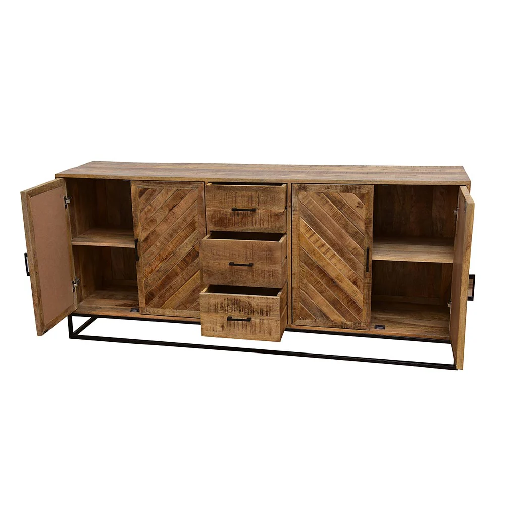 Mangohouten Dressoir Sabia 200 cm - Image 5