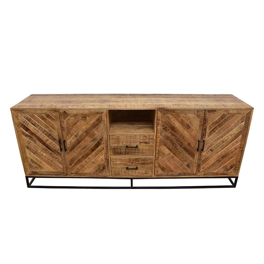 Mangohouten Dressoir Sabia 220 cm - Image 3