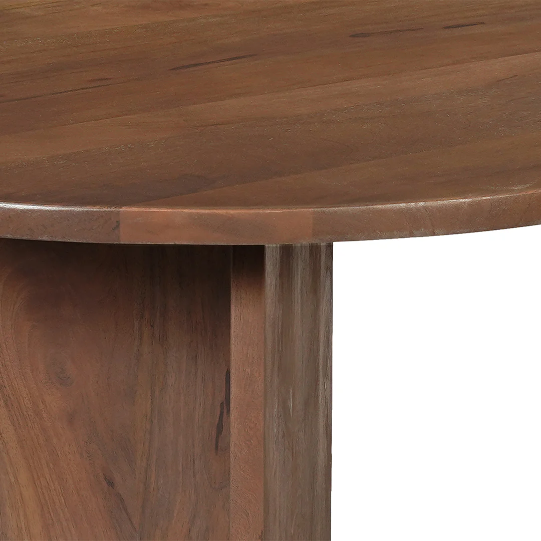 Mangohouten Eettafel Eilis 180x100 cm Walnoot - Image 4