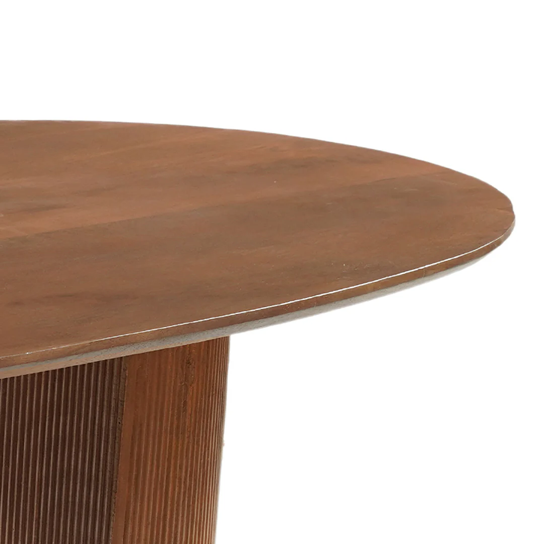 Mangohouten Eettafel Maeve 180x100 cm Walnoot - Image 4