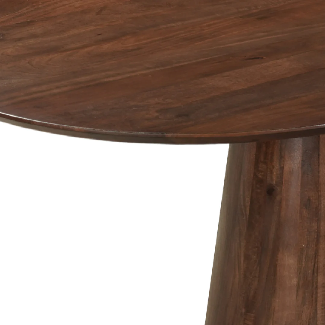 Mangohouten Eettafel Mick capsule bruin 160×90 cm - Image 3