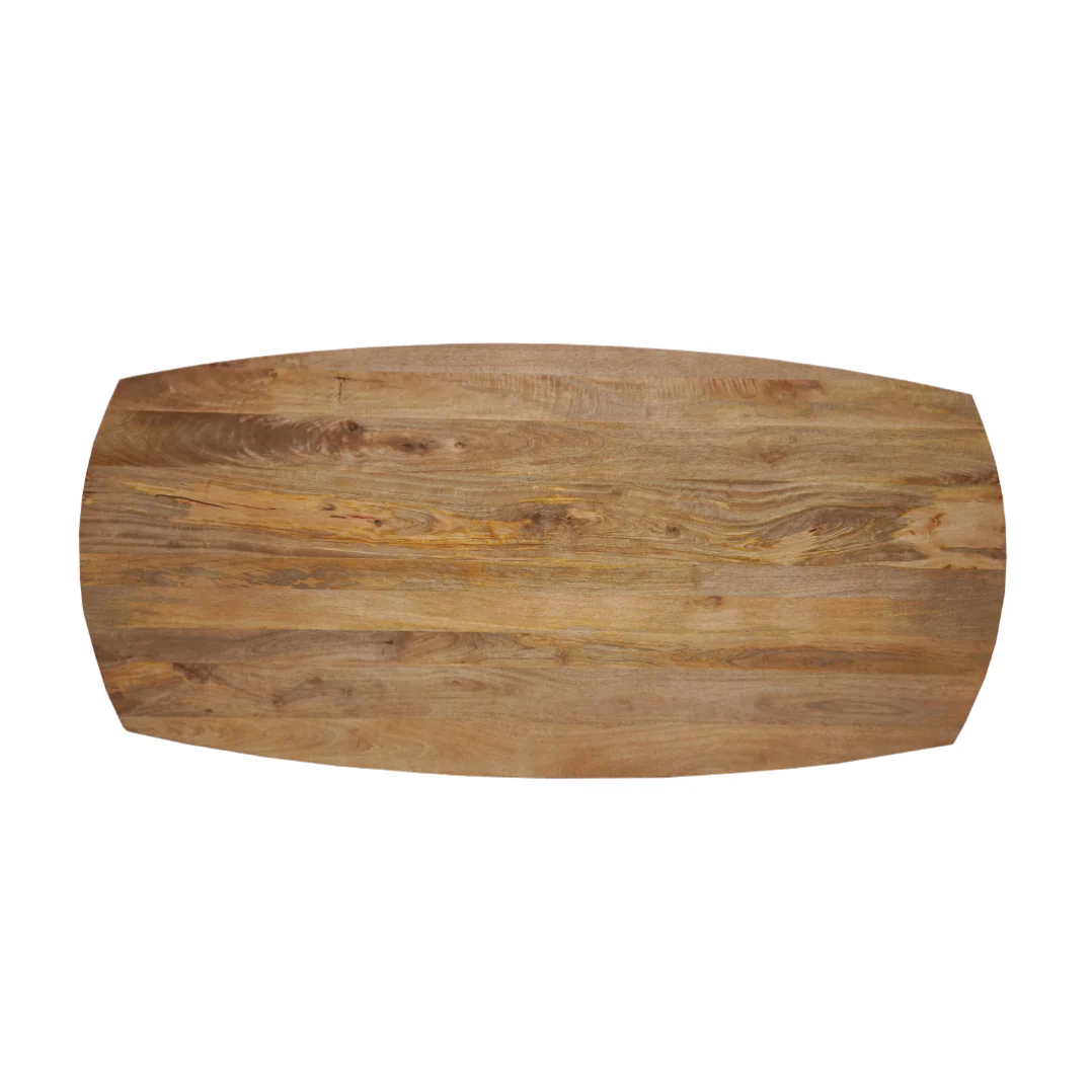 Mangohouten Eettafel Mick Deens ovaal 180×90 cm - Image 5