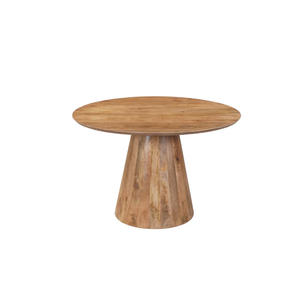Mangohouten Eettafel Mick Rond 110 cm - Image 2