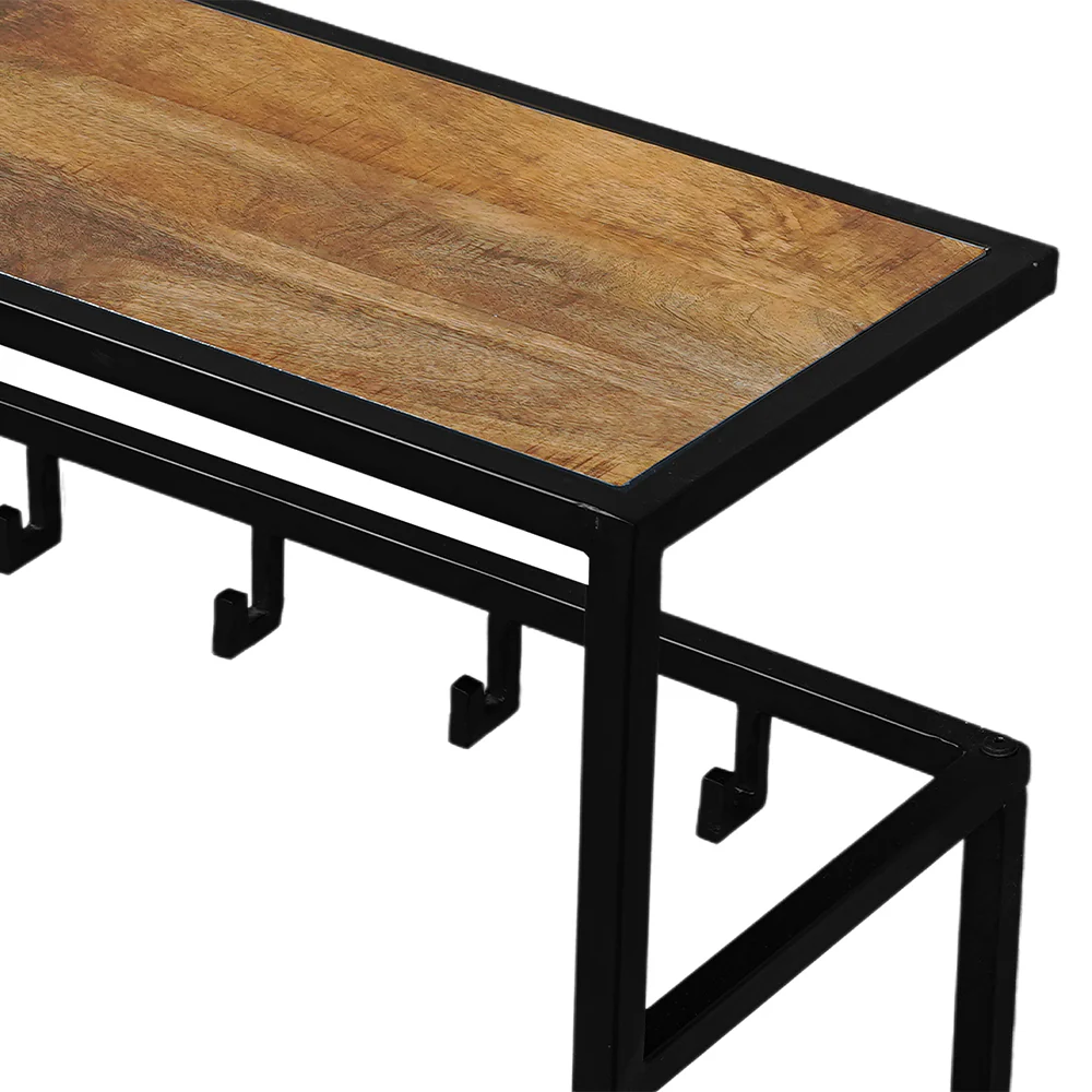Mangohouten Kapstok 78x30x85 cm - Image 4