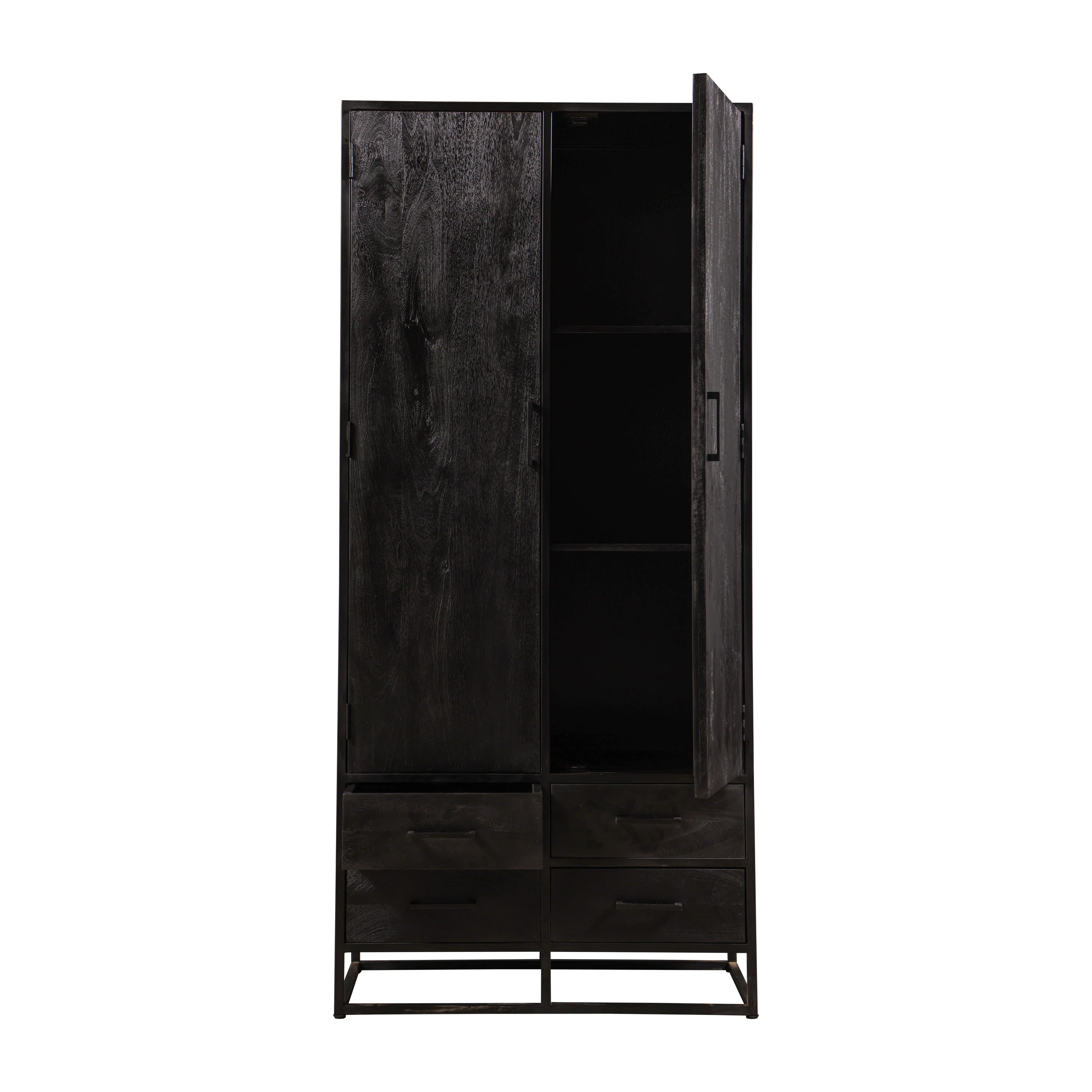 Mangohouten Kast Brendon 90 cm - Image 5