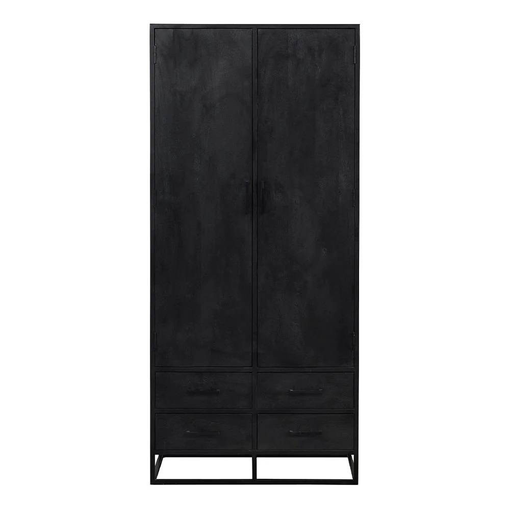 Mangohouten Kast Brendon 90 cm - Image 6