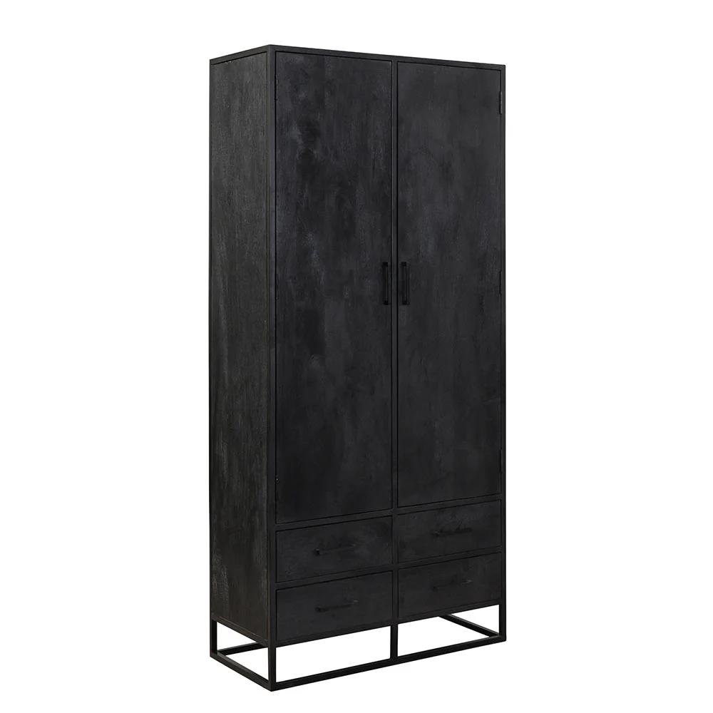 Mangohouten Kast Brendon 90 cm - Image 7
