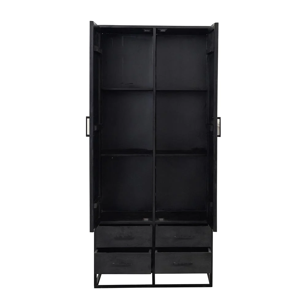 Mangohouten Kast Brendon 90 cm - Image 8