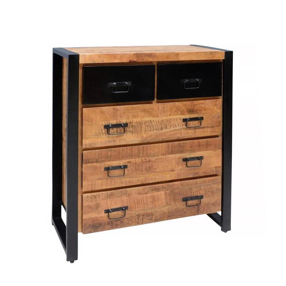 Mangohouten Kast Britt 85 cm - Image 2
