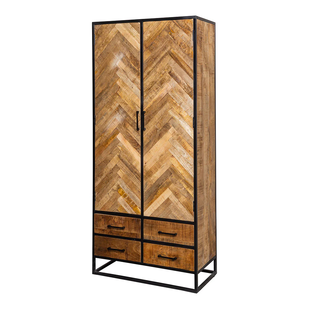 Mangohouten Kast Gwenn 90 cm - Image 3