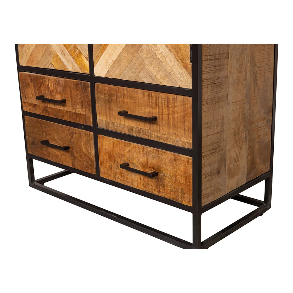 Mangohouten Kast Gwenn 90 cm - Image 7