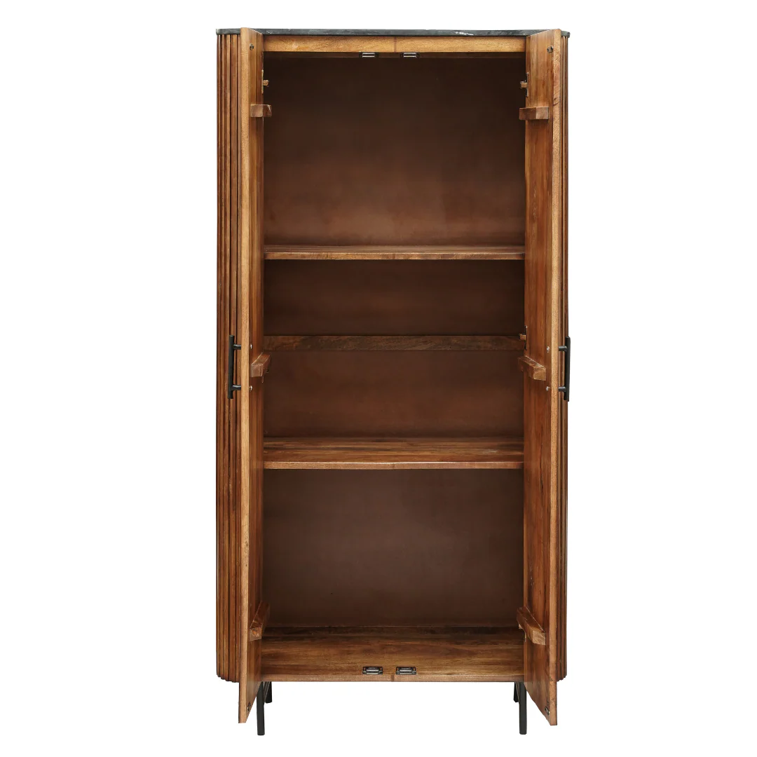 Mangohouten Kast Levi 90 cm - Image 3