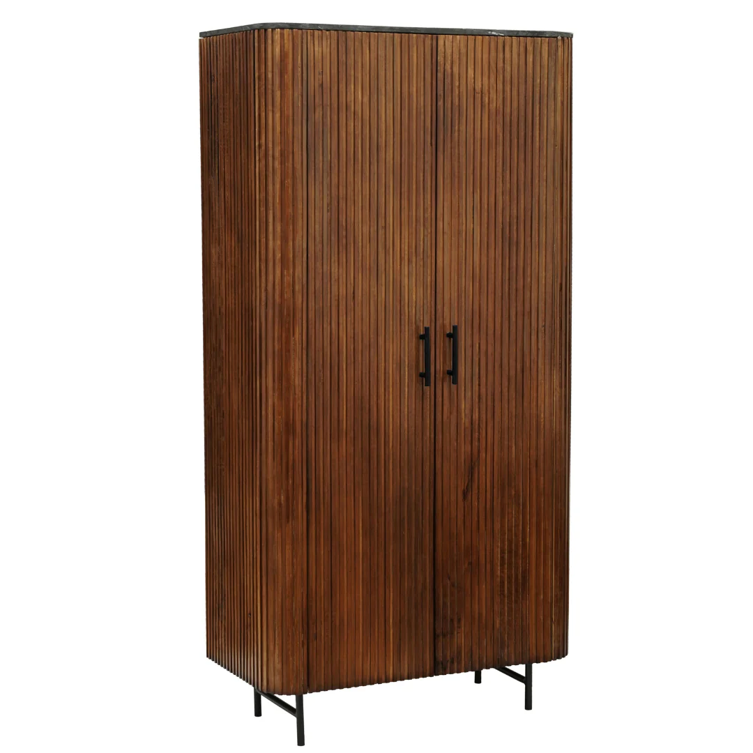 Mangohouten Kast Levi 90 cm - Image 4