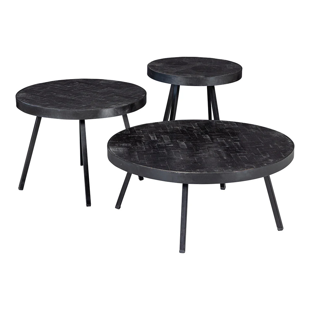 Mangohouten Salontafel Carlin 58 cm - Image 5