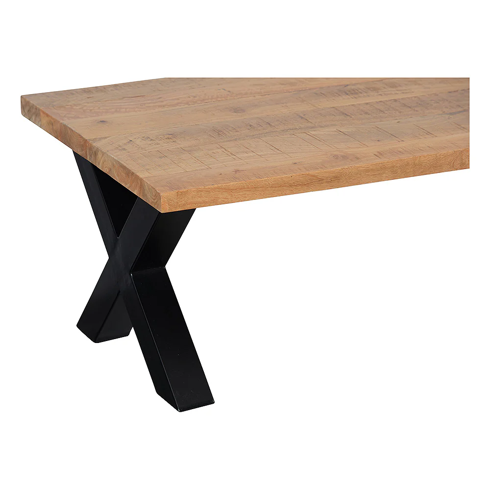 Mangohouten Salontafel Cedric 130 cm - Image 4