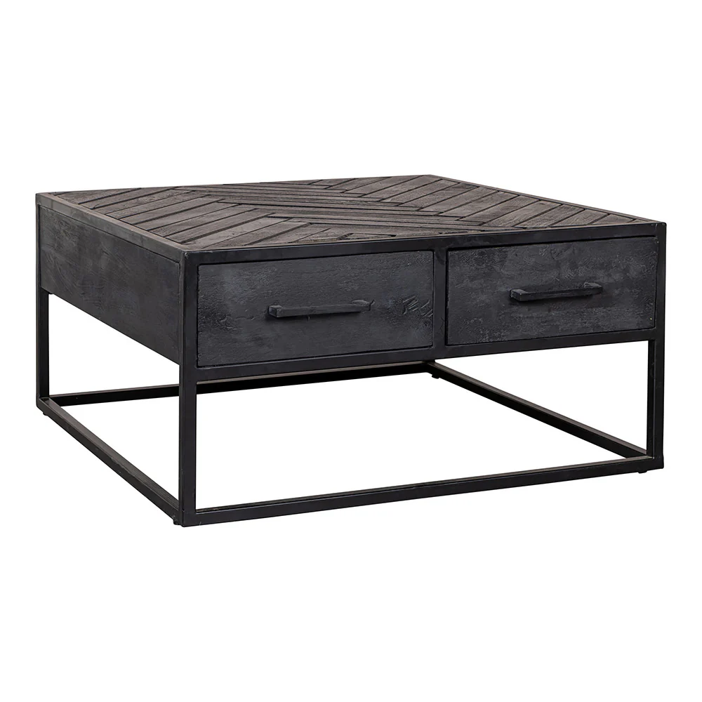 Mangohouten Salontafel Fianna 80x80 cm - Image 3