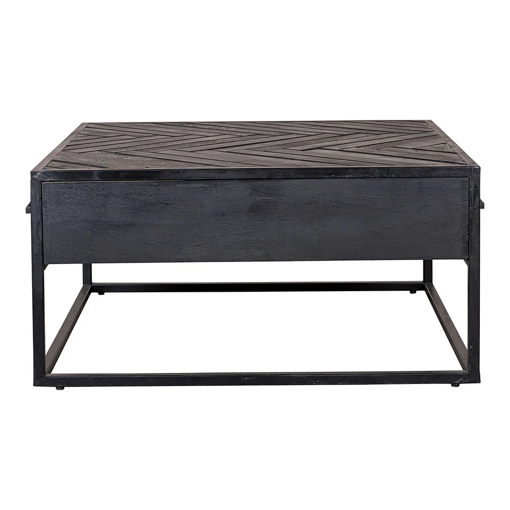 Mangohouten Salontafel Fianna 80x80 cm - Image 4