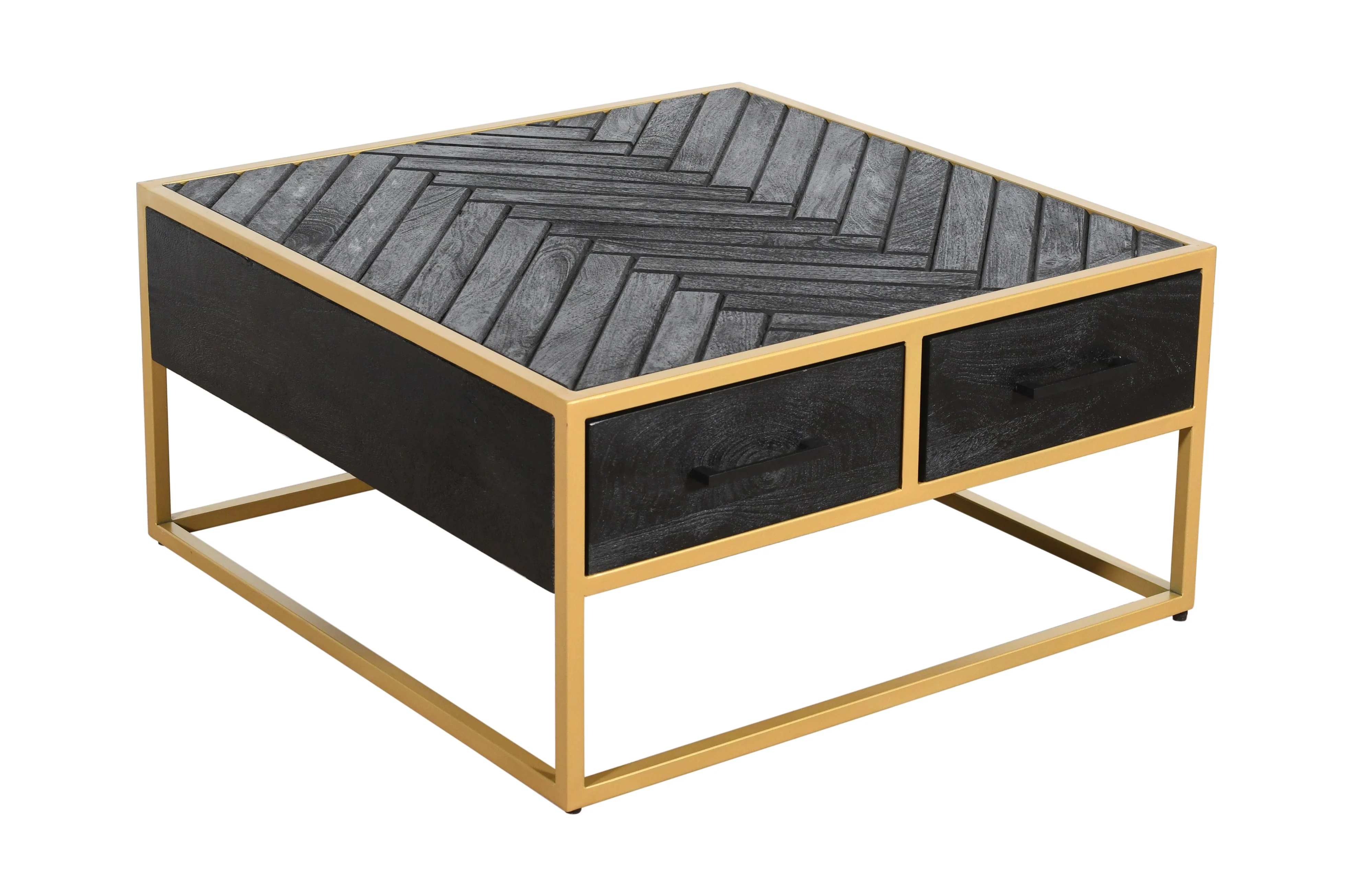 Mangohouten Salontafel Fingula 80x80 cm - Image 3