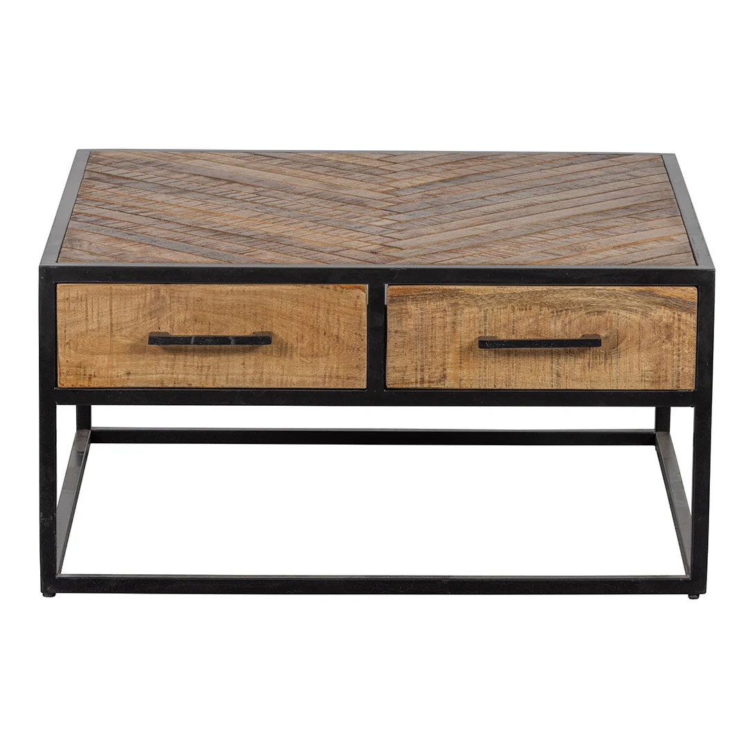 Mangohouten Salontafel Gwenn 80x80 cm - Image 3