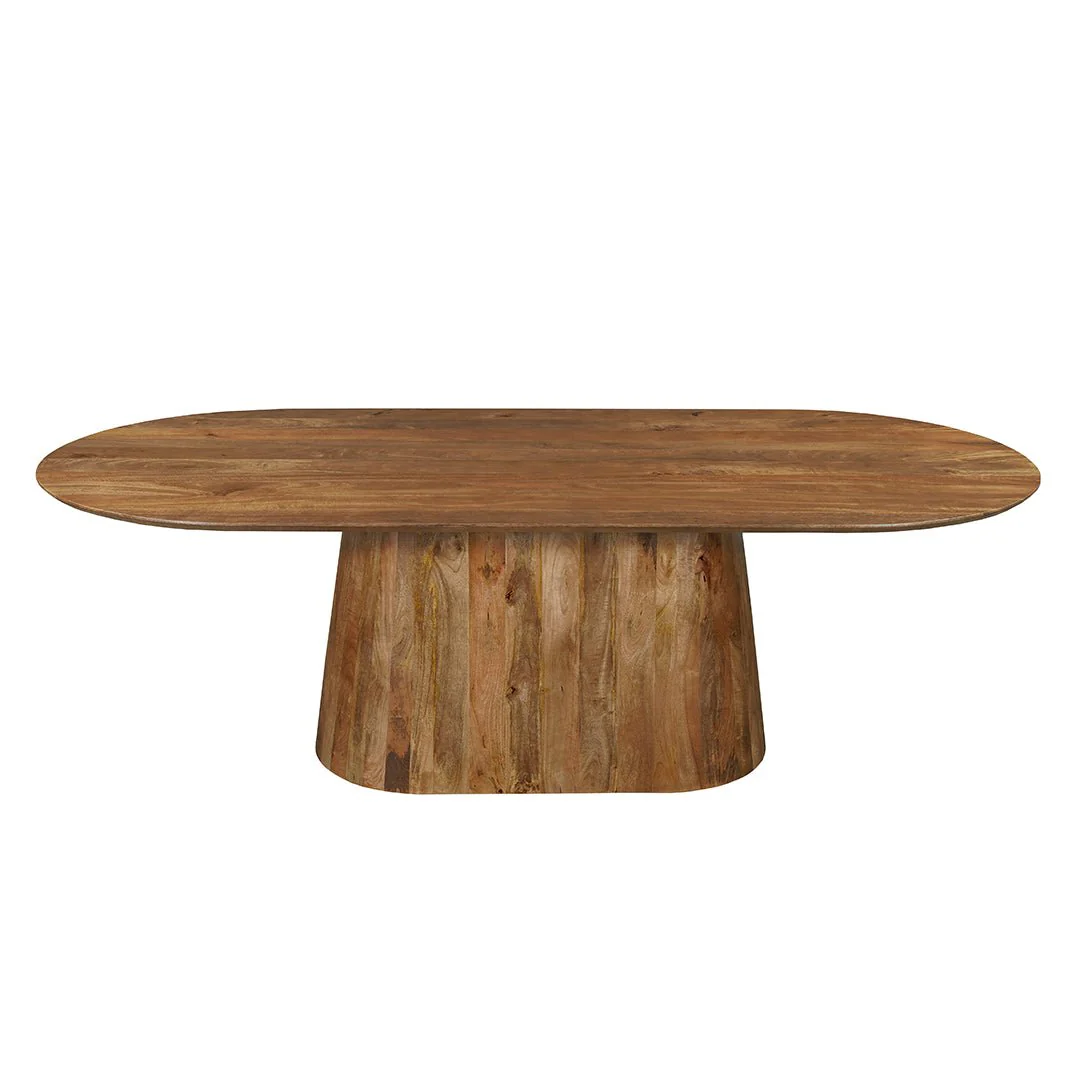 Mangohouten Salontafel Mick Capsule 120 cm - Image 2