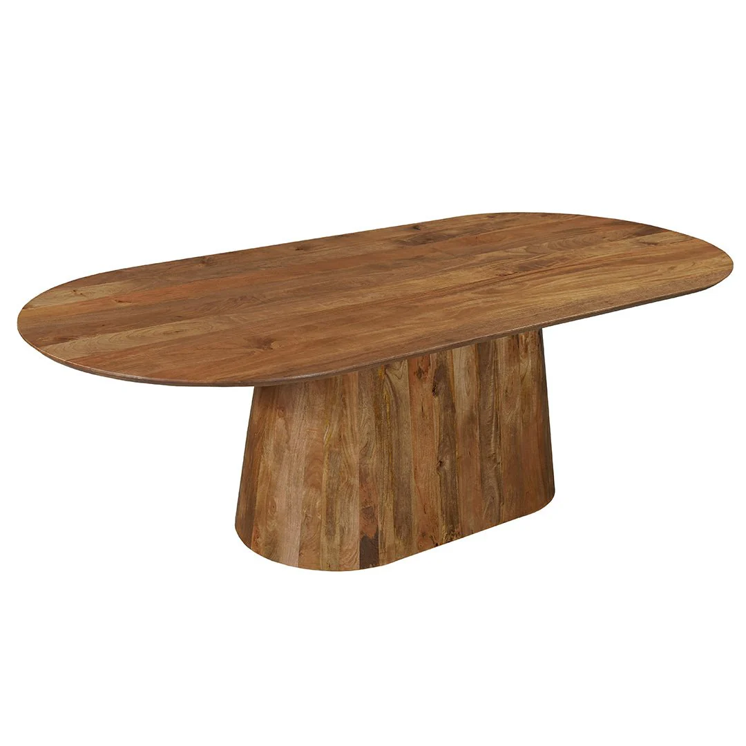 Mangohouten Salontafel Mick Capsule 120 cm - Image 3
