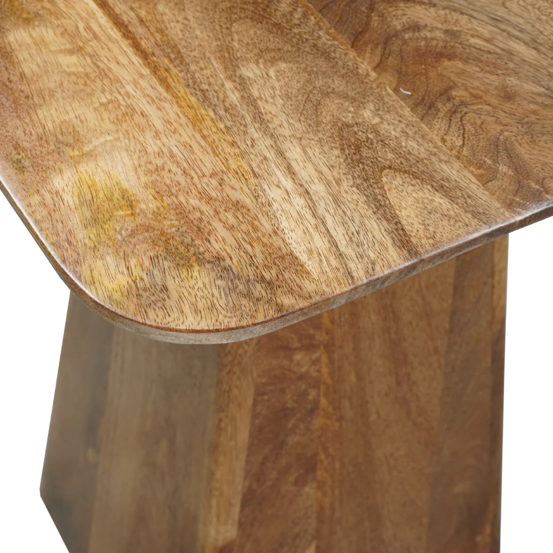 Mangohouten salontafel Mick vierkant 40x40cm - Image 3