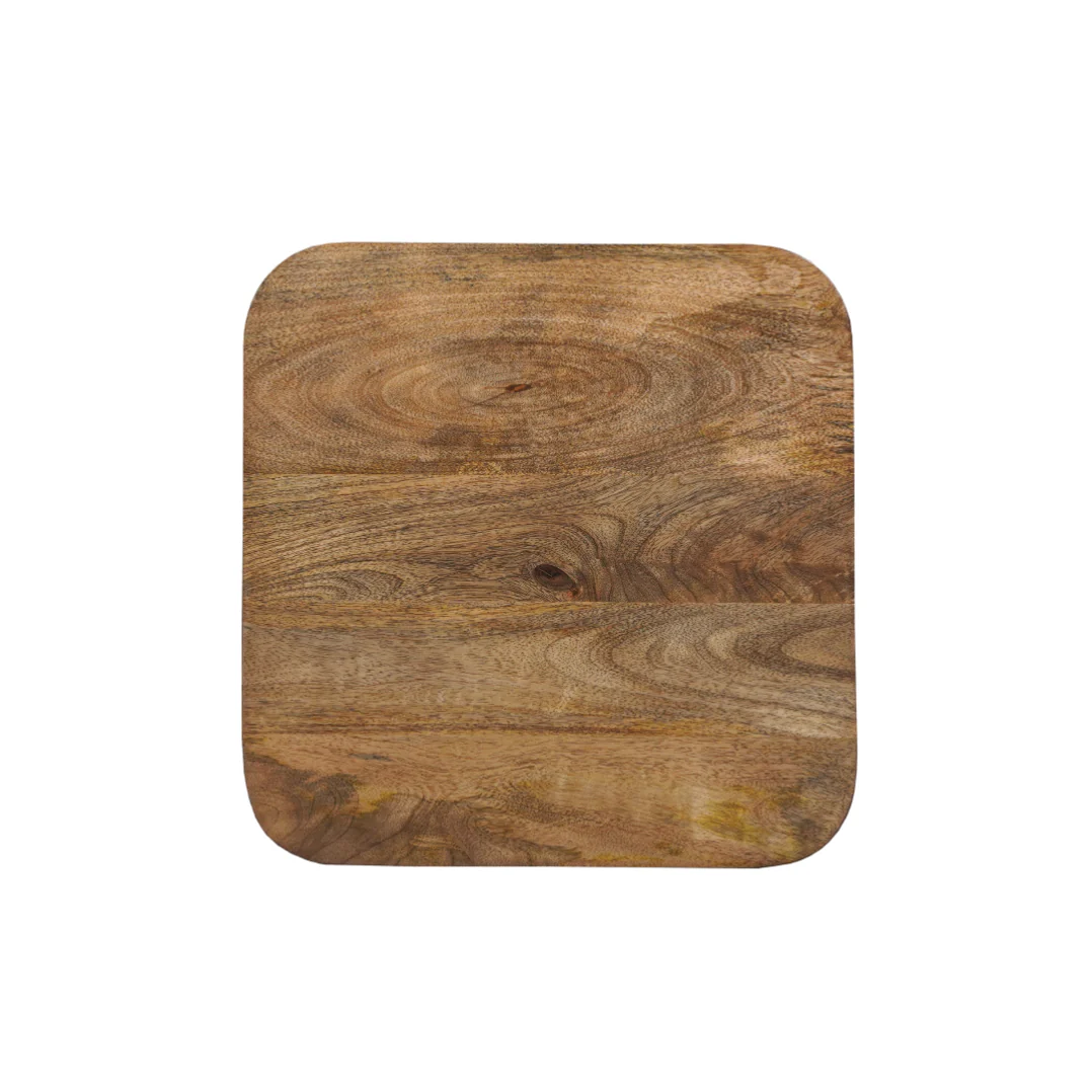 Mangohouten salontafel Mick vierkant 40x40cm - Image 4