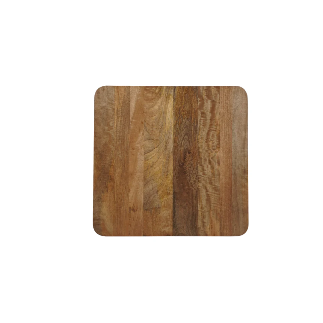 Mangohouten salontafel Mick vierkant 80x80cm - Image 4
