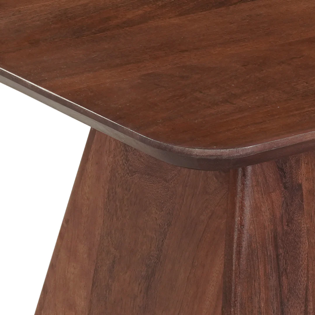 Mangohouten salontafel Mick vierkant bruin 60x60cm - Image 3