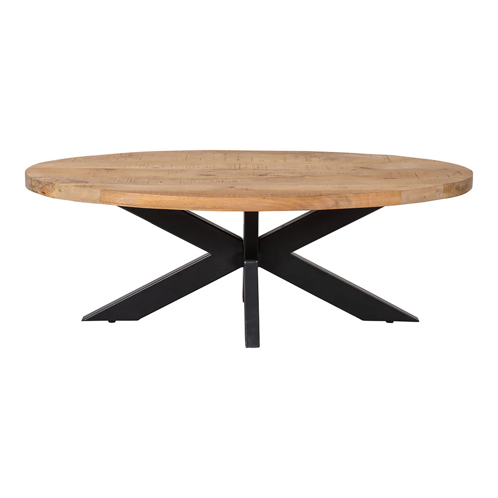 Mangohouten Salontafel Ovaal Oscar - Image 2