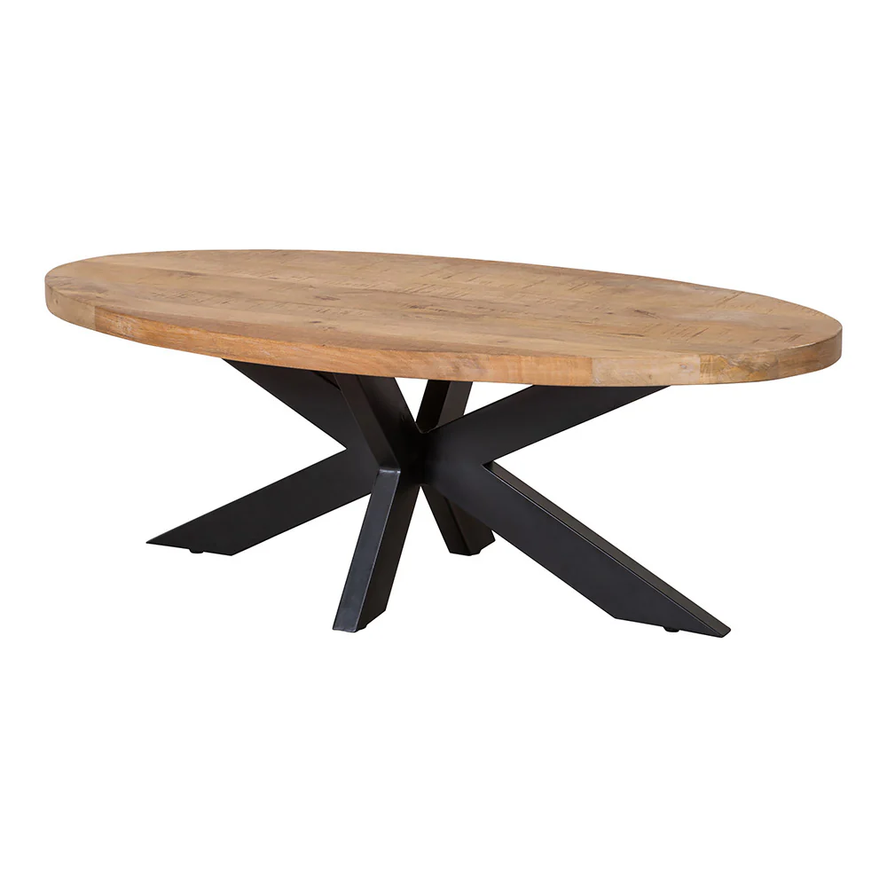 Mangohouten Salontafel Ovaal Oscar - Image 3