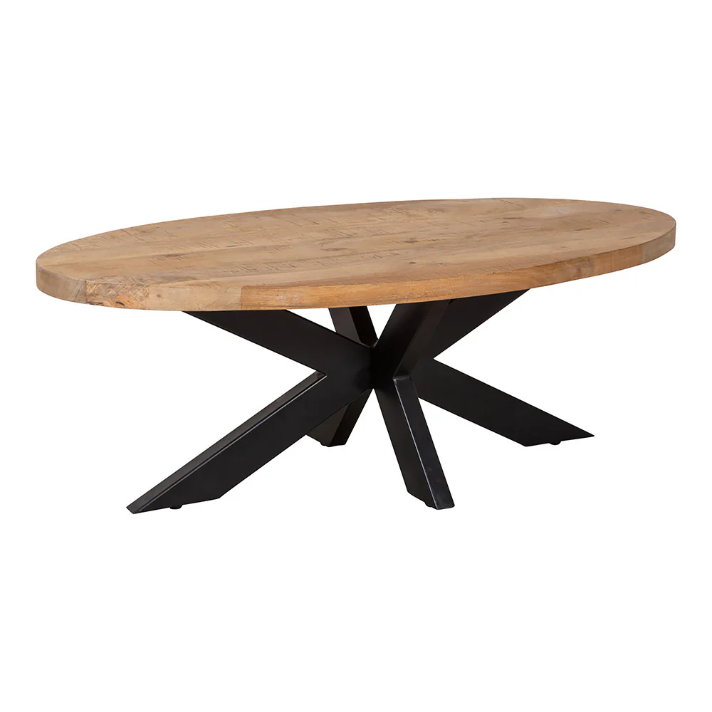 Mangohouten Salontafel Ovaal Oscar - Image 4