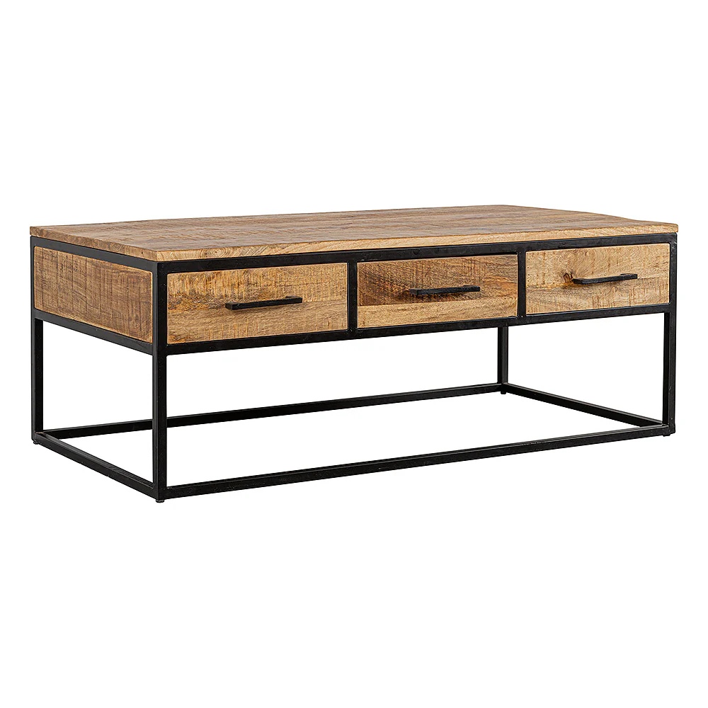 Mangohouten Salontafel Owen 120 cm - Image 3