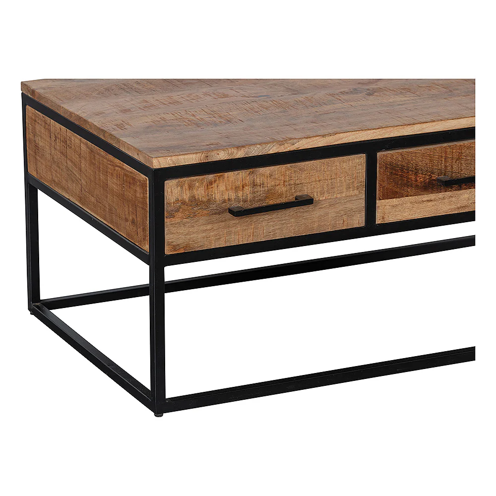 Mangohouten Salontafel Owen 120 cm - Image 5