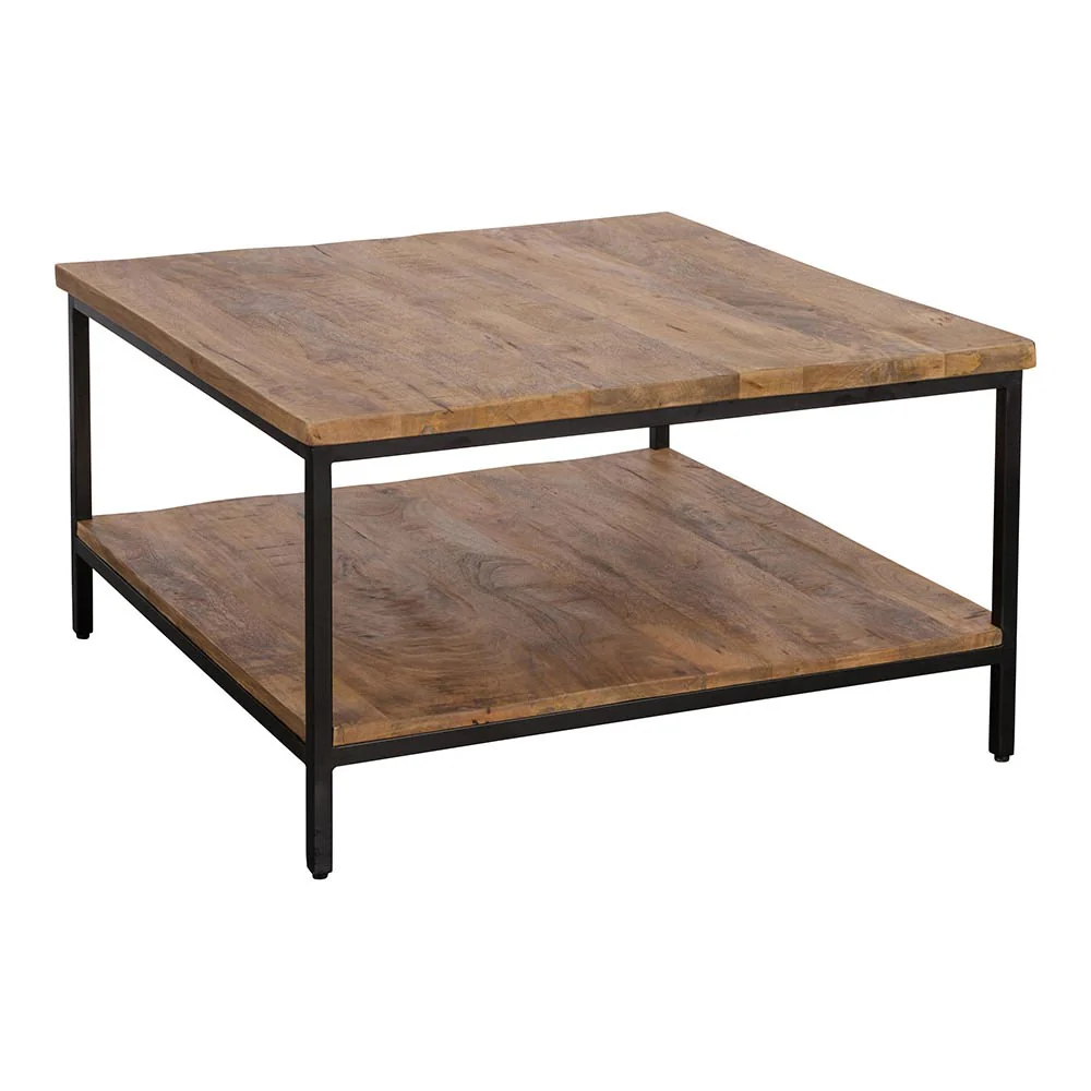 Mangohouten Salontafel Ryan 80x80 cm - Image 3
