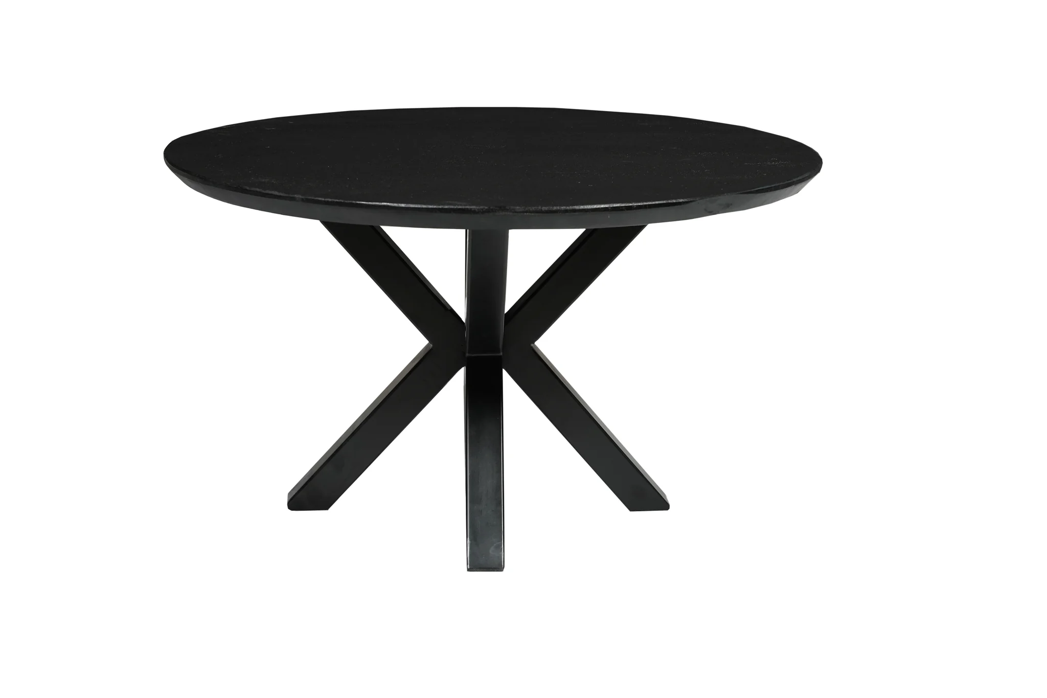 Mangohouten Salontafel Tess Rond 90 cm Zwart - Image 6