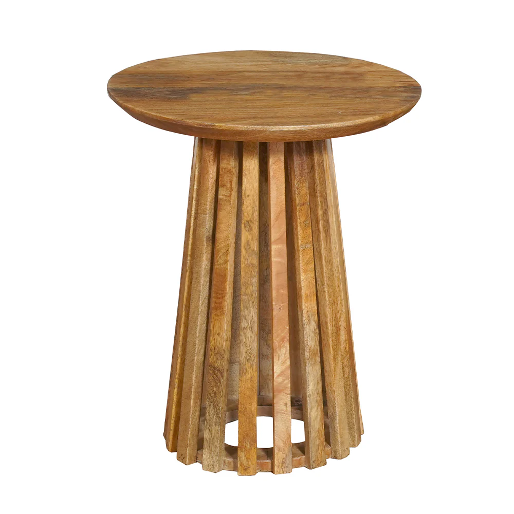 Mangohouten Salontafel Rond Zara Small - Image 2