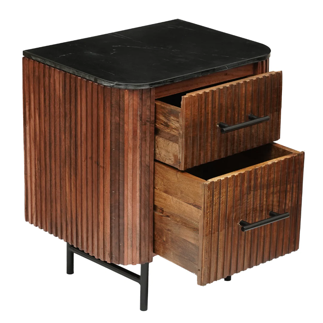 Mangohouten Side Meubel Levi 50 cm - Image 4