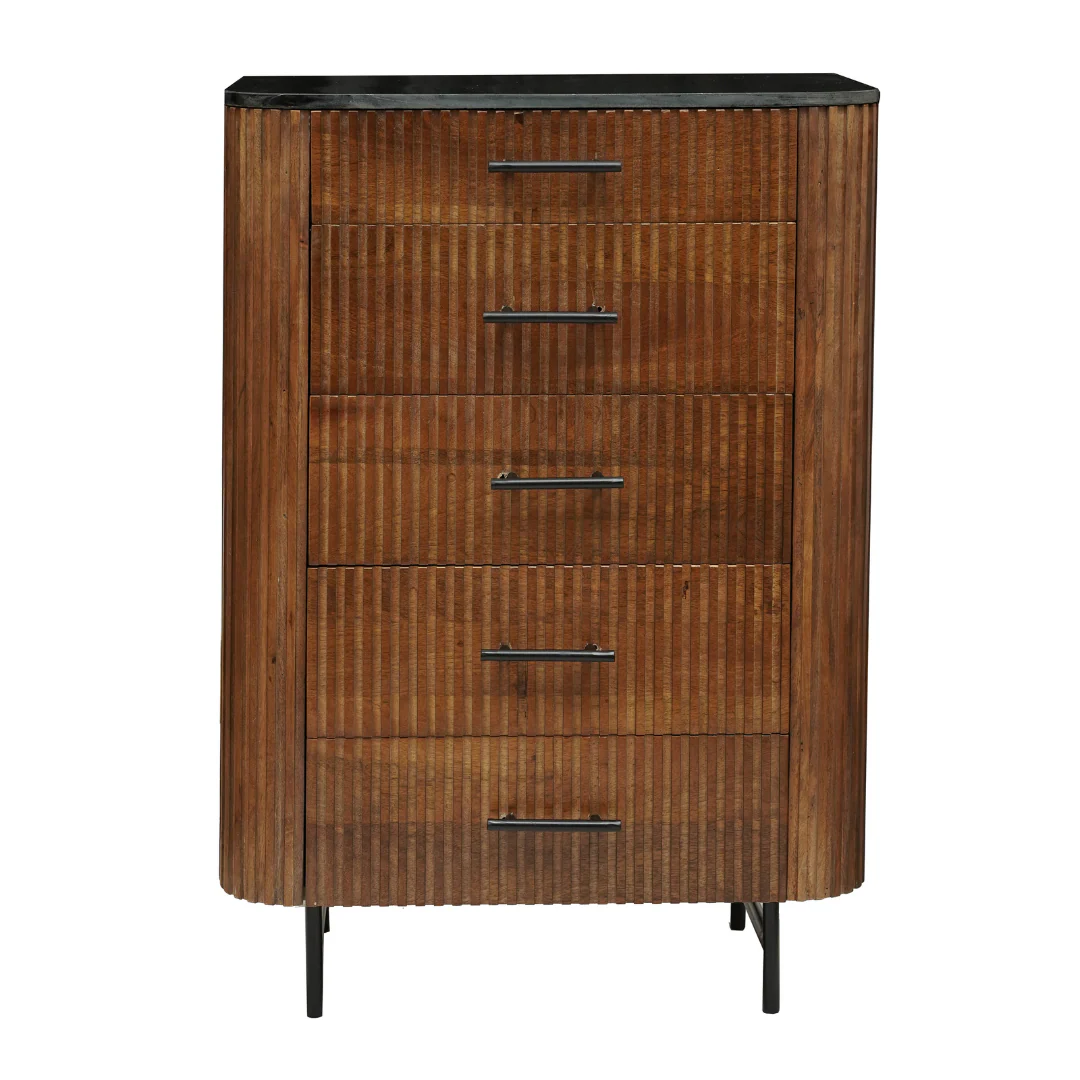 Mangohouten Side Meubel Levi 75 cm - Image 2