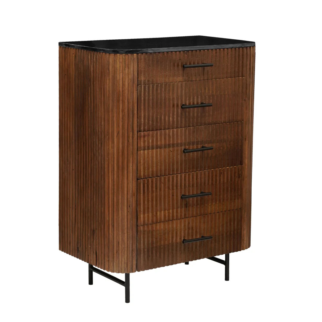 Mangohouten Side Meubel Levi 75 cm - Image 3