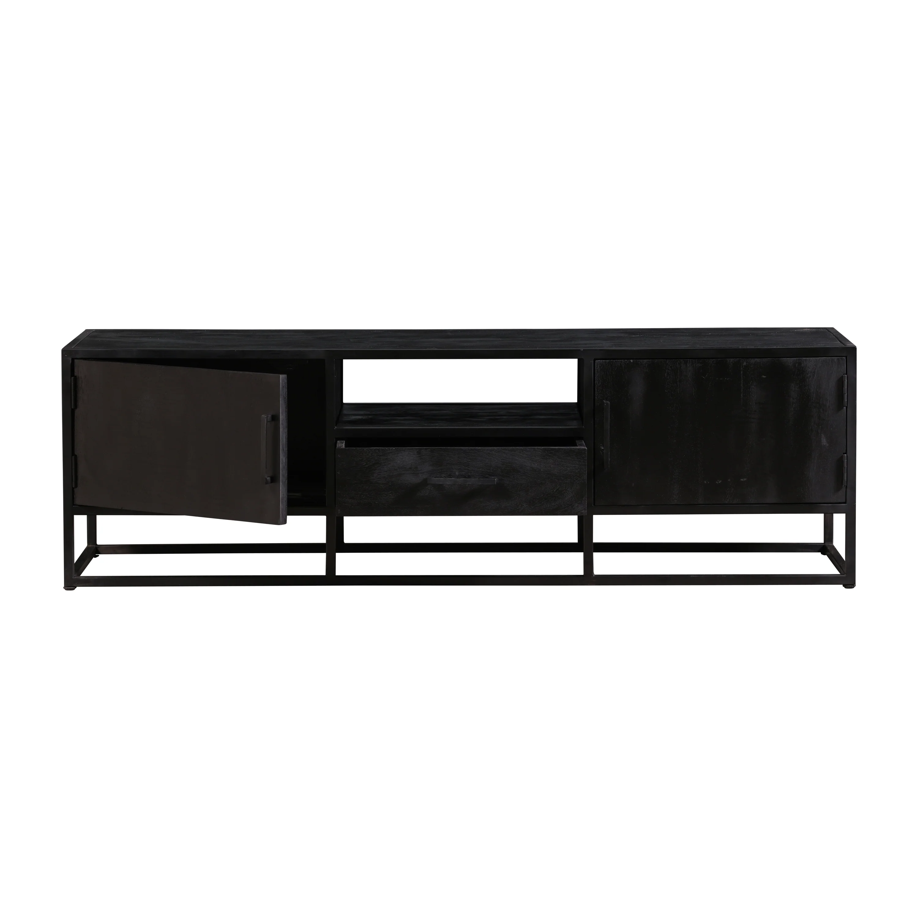 Mangohouten TV Meubel Brendon 165 cm - Image 6
