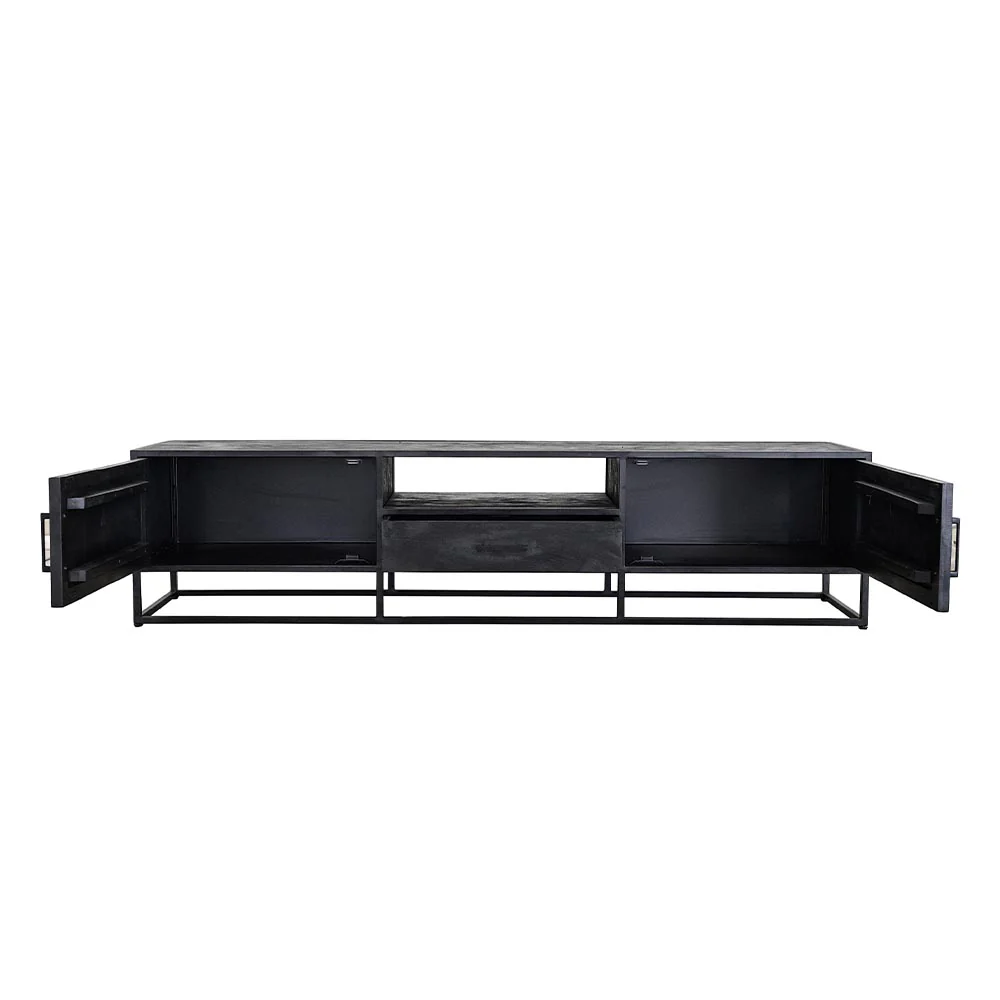 Mangohouten TV Meubel Brendon 210 cm - Image 3