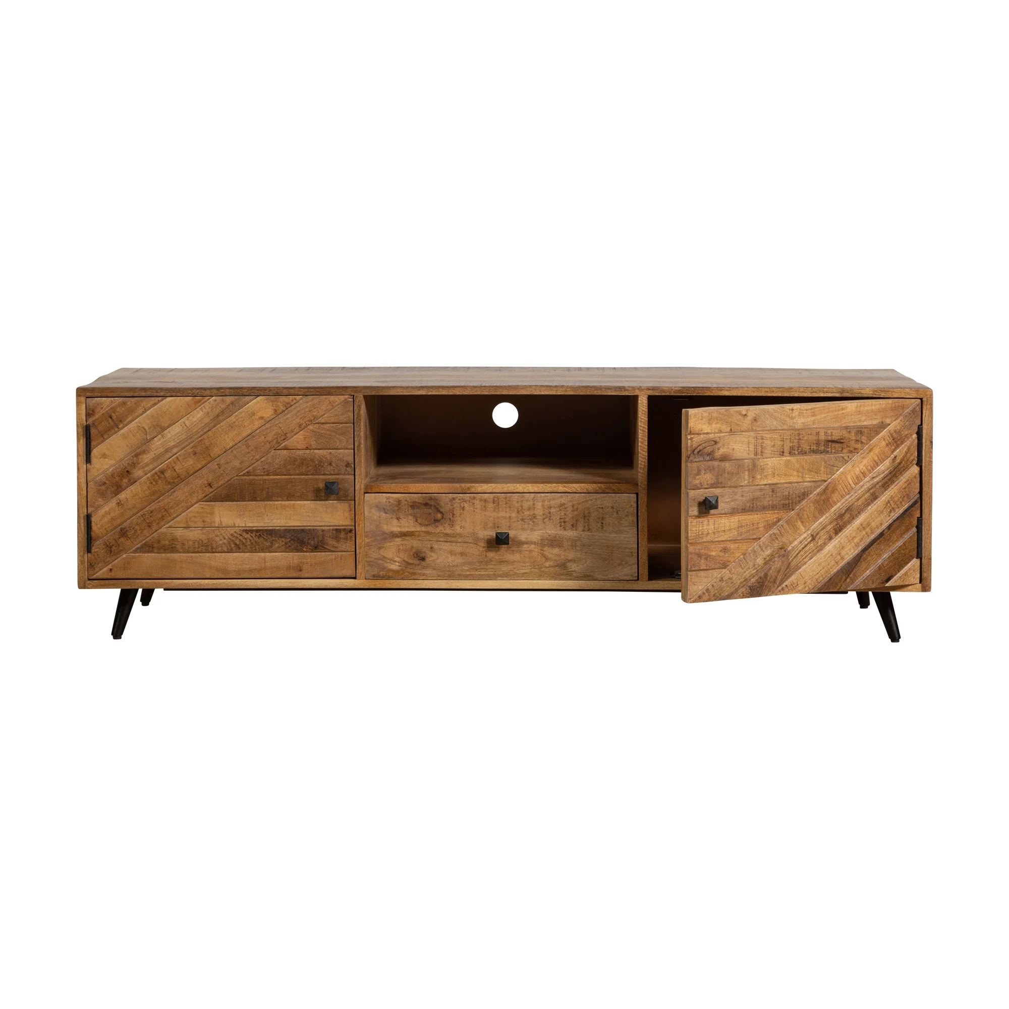 Mangohouten TV Meubel Fiona 165 cm - Image 3