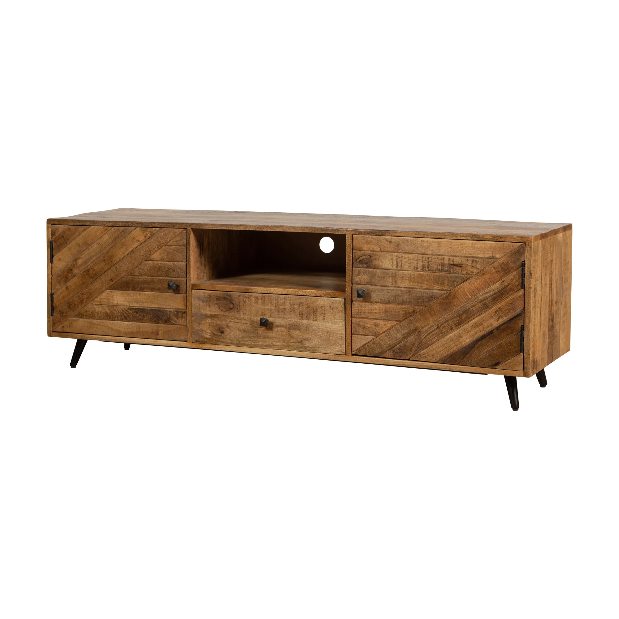 Mangohouten TV Meubel Fiona 165 cm - Image 4